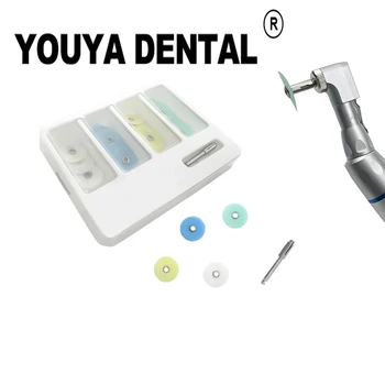 40 бр. стоматологични полиращи дискове за полиране на зъбите, които намаляват грубост, contour беседки, набор ленти, автоклавированные стоматологични инструменти