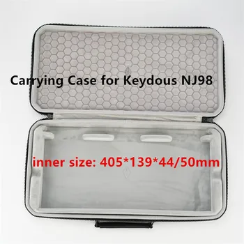 Преносима чанта за Keydous NJ98 98 клавиши Механична клавиатура Защита на периферни устройства Твърд калъф чанта