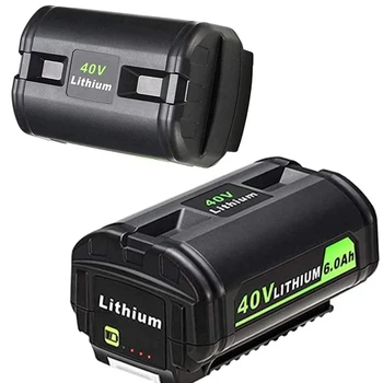 Литиево-йонна батерия с капацитет 40 6.0 Ah, за Събиране на Безжични електрически Инструменти Ryobi 40 Volt Mower Collection OP4040 OP4050A Battery
