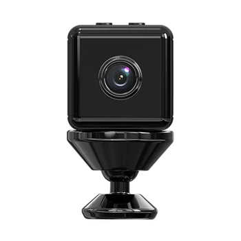 Мини WiFi камера X6D 2 Mp с магнитно затваряне на 64 GB Безопасна домашна WiFi камера за домашни любимци 1080P Инфрачервен детски монитор за нощно виждане