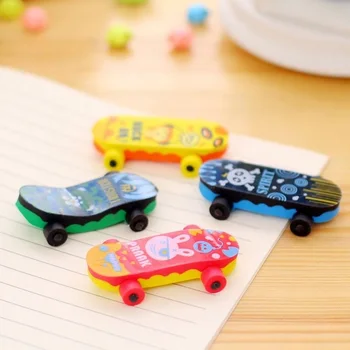 2 бр./лот, Цветни 3D мультяшная колекция от моливи-ластиков, Забавен подарък, детска играчка-пъзел, Обучение на канцеларски материали за учениците