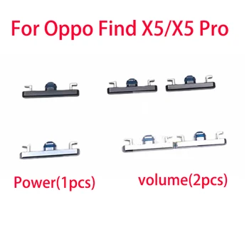 1 комплект за Oppo Find X5 Pro Включване и Изключване на Увеличение на Намаляване на силата на звука Страничният бутон Бутон