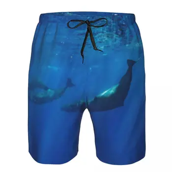 Мъжки бански костюми за плуване с къс Торс Spermwhales, Подводни Плажни шорти за плуване, шорти за сърф
