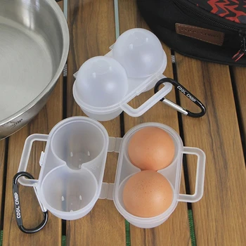 2 Мрежа за яйца, преносим кутия за съхранение на яйца, поставки за яйца за къмпинг, пикник, Пластмасови Прозрачни яйца за КЕЙСА Stora B03E