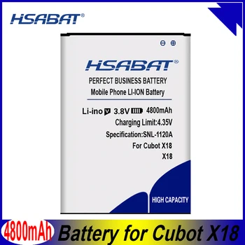 Батерия на мобилния телефон HSABAT 4800mAh за Cubot X18