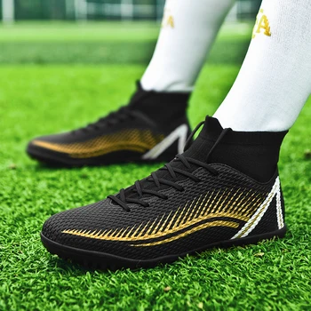 Футболни обувки за Мъже С изкуствена Трева Тренировъчен Зала за футзала Футболни обувки Безплатна доставка 2023 Нова Детска футболна обувки за деца