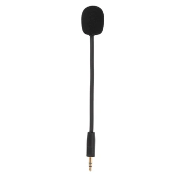 Слот микрофон, подвижни микрофон лост, намаляване на шума, Ненасочено микрофон 3,5 mm, за подмяна слушалки