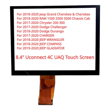 2017-2020 Нов Uconnect 8,4-инчов сензорен екран LA084X01 (SL) (01) (02) За Dodge Challenger Charger Durango Радио GPS навигация