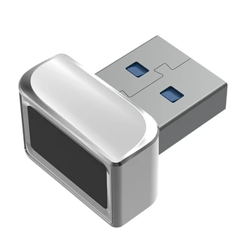 -USB модул, четец за пръстови отпечатъци за Windows 7 10 11 Здравей, Биометричен скенер, заключване за преносими компютри, Отключване на пръстови отпечатъци PC
