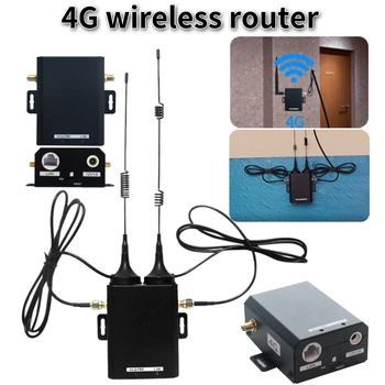 H927 150 Mbps Безжичен WiFi Рутер индустриален клас 4G LTE СИМ-карта Рутер с външна антена и Поддръжка на 16 Потребители WiFi за употреба на открито