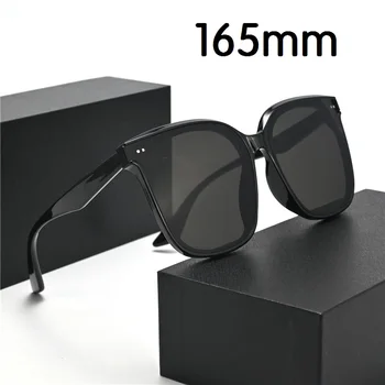 Evove 165 мм, Големи Слънчеви очила за мъже и Жени, Огромни Слънчеви Очила за мъже и жени, черни Нюанси, Корейски стил, Мода