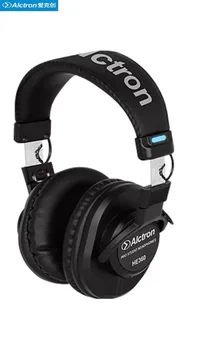 Висококачествени студийни слушалки Alctron HE360, монтирани в главата, преносими Hi-Fi сгъваеми затворени слушалки за мониторинг на запис