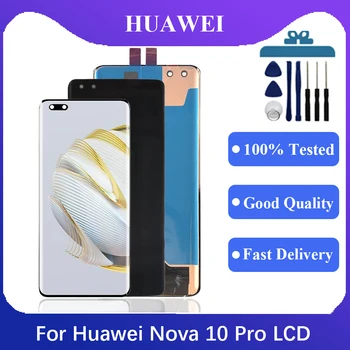 6,78 инчов Оригинален За Huawei Nova 10 Pro LCD дисплей с Сензорен екран, цифров преобразувател В Събирането На Huawei nova 10 Pro GLA-AL00 Lcd