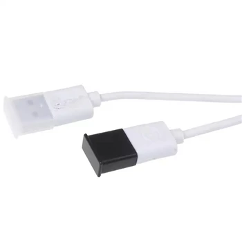Здрав Порт за зарядно устройство удължителен кабел за зареждане на Линия за предаване на данни USB 2,0 3,0 Защитно покритие Прахоустойчив включете Калъф за кабел