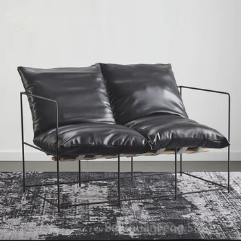 Прости железни трапезни столове в скандинавски стил, изчистен дизайн, мебели за хола, Модерен и луксозен единична диван, стол за преговори, маса за хранене, стол Z
