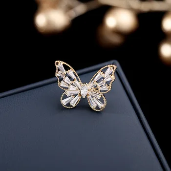 Висококачествена персонални сложна и скъпа брошка-пеперуда за женските модни бижута (DJ2391)