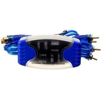 Авто Аудио за Домашно стерео кабел и САМ Универсален ABS, Практични и Лесно приложими аксесоари Шумоподтискането Изолатор контур заземяване