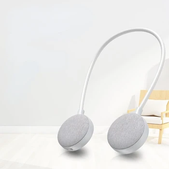 Портативна колона Bluetooth 5,0 с дълбоко басовым звук, професионални безжични тонколони за домашно кино, подходящ за носене на шията