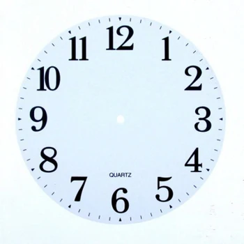 Часовник с Циферблат от PVC Цифров плоча Кварцов часовников Механизъм Стенни Часовници Аксесоари САМ Студентски Материали, ръчно изработени Duvar Saati AA50WC