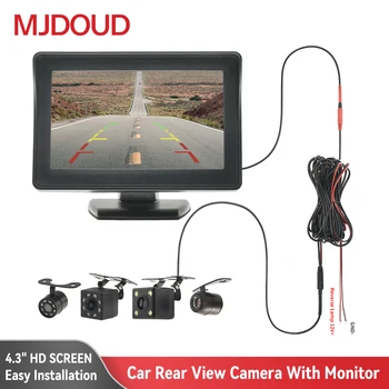 Камера за задно виждане MJDOUD с Екрана 4.3 