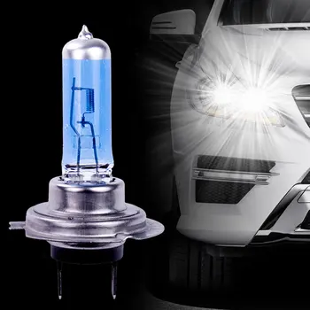 1 бр. H7 12V 100W 6000K ксенон H7 Супер бял галогенный точков източник на светлина, лампите на фаровете Автоматична парковочная лампа противотуманная фаровете автомобилни аксесоари