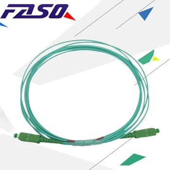 FASO 50 Бр 4,5-метров Однорежимный Кабел SC/APC, SC/APC G657A2 Simplex Диаметър 1,6 мм Синьо 