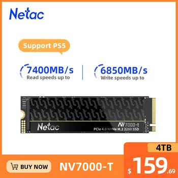 Netac M2 NVMe 1 TB И 2 TB 512 GB SSD PCIe4 x4 Вътрешен слот твърд диск за PS5 ssd Диск за лаптоп Настолен КОМПЮТЪР