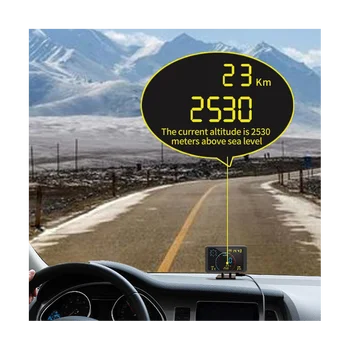 Измерване на скоростта, GPS километраж, HUD дисплей, алтиметър кола