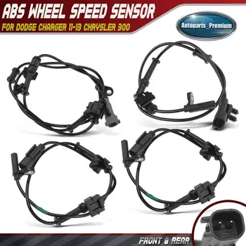 4 бр. Сензор за скоростта на въртене на преден и заден колелата ABS за Dodge Charger 11-13 Chrysler 300
