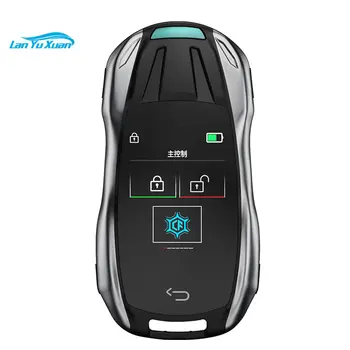 Универсална LCD интелигентни ключ с бесключевым достъп в спортен стил smart car key, дистанционно управление на автомобил