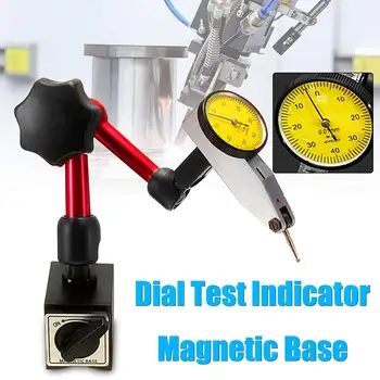 Титуляр Тестова база 0-0,8 мм Сгъваема поставка Touch dial Digtal Универсален индикатор За Аналогов магнитен инструментален сензор