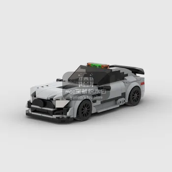 Монтаж на градивен MOC GTR F1 Safety Vehicle Модел автомобил Класическа играчка За възрастни, Коллекционный детски подарък-Сувенир, който е Съвместим С