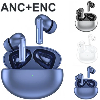Безжични Слушалки Bluetooth ANC + ENC Зарядни Слушалки с Шумопотискане за Doogee S60 Lite S70 Lite BL9000 ZTE Axon 9 10 Pro LG
