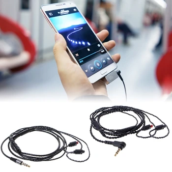 4-щифта 3,5 мм кабел за слушалки, разменени кабел микрофонного контролер за ATH-IM04