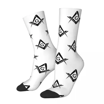 Масонские Чорапи в масонском стил Харадзюку, Висококачествени Чорапи, всесезонни Чорапи, Аксесоари за Мъжки и Женски Коледни Подаръци