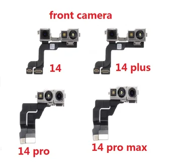 Предна камера с датчик за приближение Гъвкав кабел за iPhone 14 Pro Max Plus Смяна на лентата модул предна камера