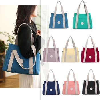 Модерни, Висококачествени чанти-тоут от естествен рециклирани материали, подарък чанта за пазаруване 2023, Висококачествена Дамска чанта и