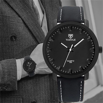 Луксозни мъжки спортен часовник от висококачествена естествена кожа Bnad, женски мъжки кварцов часовник Reloj Hombre със стъклен екран