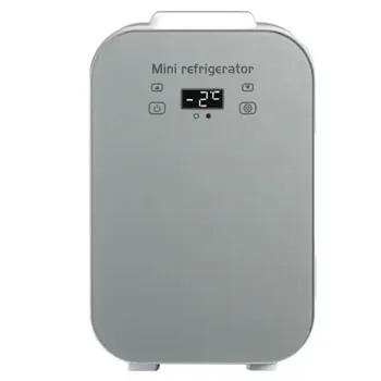 Led дисплей с температурен дисплей малък хладилник сензорен екран 8л енергийна напитка за грижа за кожата, мини-хладилник за поръчка на хладилник