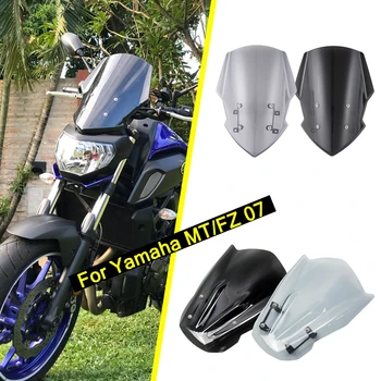 Въздушни Дефлектори на предното стъкло За Yamaha MT-07 FZ-07 2018 2019 2020 2021 2022 Предни ветрозащитный екран Аксесоари За мотоциклети