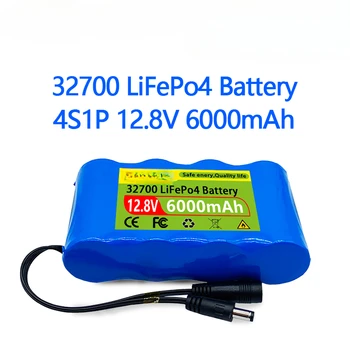 Нова Батерия 4S1P 32700 12,8 НА 6000 mah LiFePO4 с балансной система BMS 4S 40A, за Електрически лодки и източник на непрекъсваемо захранване 12