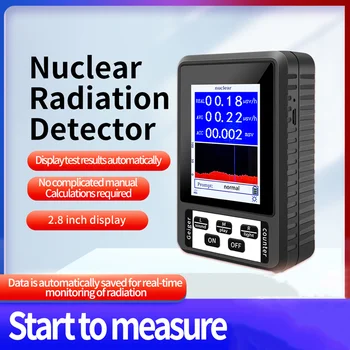 Детектор за ядрена радиация, цветен екран, Брояч на Гайгер, Персонален дозиметър, Мрамор, тестер, Дозиметър рентгенови лъчи
