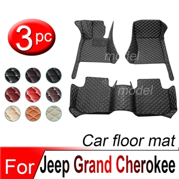 Автомобилни постелки за Jeep Grand Cherokee WJ 1999 2000 2001 2002 2003 2004 Кожени постелки за пода автоаксесоари Tapis voiture де