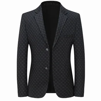 2023 Нови ежедневни маркови корейски Блейзери за Мъже версия, оборудвана тенденция, висококачествен дизайн, Модерен бизнес костюм, мъжки палта