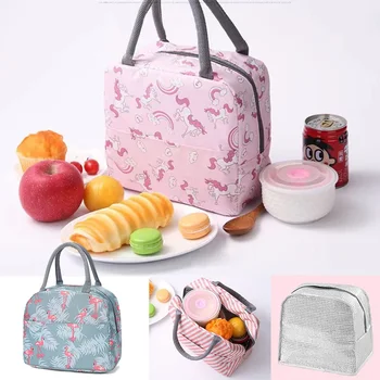 Случайна чанта за обяд, Дамски Детска чанта-хладилник, Термосумка, Преносим Обяд-Бокс, Пакет с лед, Чанта за хранене, Чанти за пикник, Чанти за обяд, Работна чанта