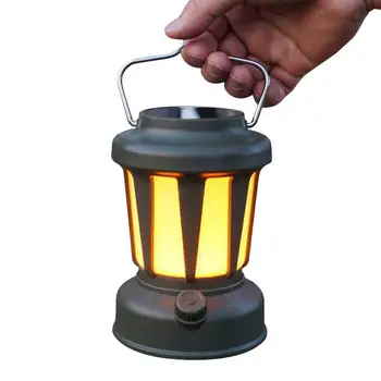 Led светлини за къмпинг, уличен лампа за палатка, Водоустойчива лампа за къмпинг, IPX4, Леки слънчеви светлини TYPE-C, акумулаторна батерия, 3 лампи