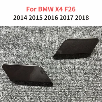 2 Опаковане на Левите и Десните Кепета Дюзи за Миене на Фаровете Jet Hid Капак за BMW X4 F26 2014 2015 2016 2017 2018
