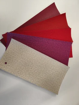 Изработена по поръчка Водоустойчива хартия със сертификат от кожа с покритие от PVC за переплетной опаковъчната кутия