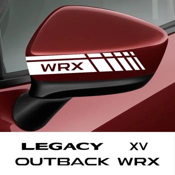 Модно Автомобилно Огледало за обратно виждане, Светоотражающая Стикер, Аксесоари за Автомобили за полагане на Subaru Forester XV Outback, Legacy WRX BRZ Ascent
