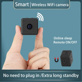Мини камера за сигурност за дома си е необходимо да включите сверхдлинную резервно безжична WiFi камера дистанционно гледане на Nanny Cam малко IP камера